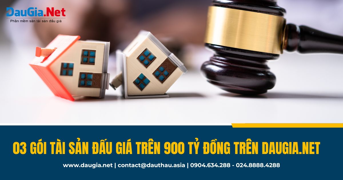 TOP 3 gói tài sản trên 900 tỷ đồng 1