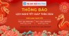 Hệ sinh thái Đấu Thầu thông báo lịch nghỉ Tết Nguyên đán - Tết Giáp Thìn 2024