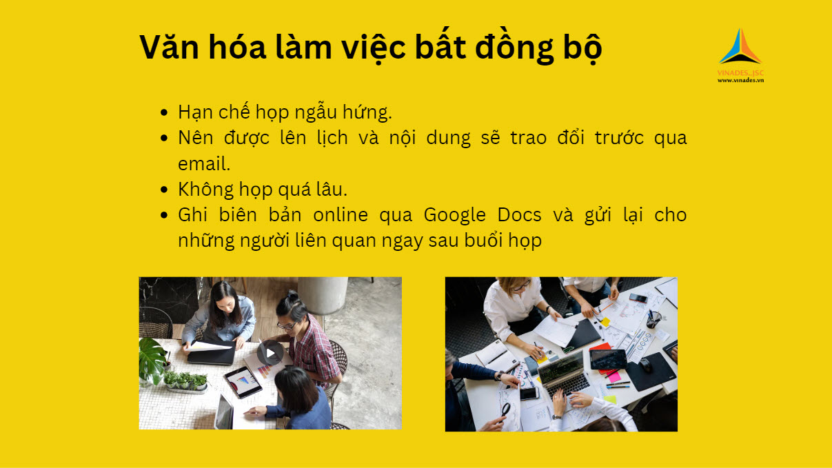văn hóa làm việc bất đồng bộ