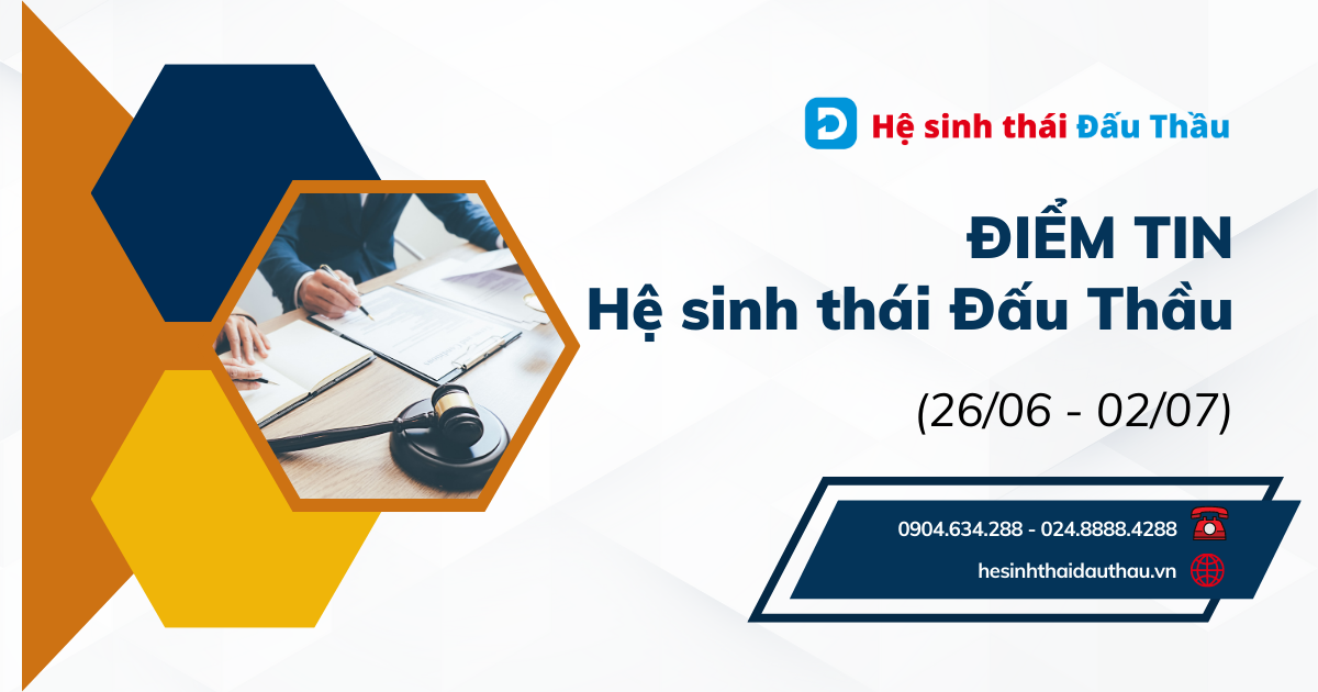 Điểm tin Hệ sinh thái Đấu Thầu 26/06 - 02/07: Công ty CP Tập đoàn Lộc Trời tin tưởng lựa chọn DauThau.Net để đăng tải gói thầu tư nhân
