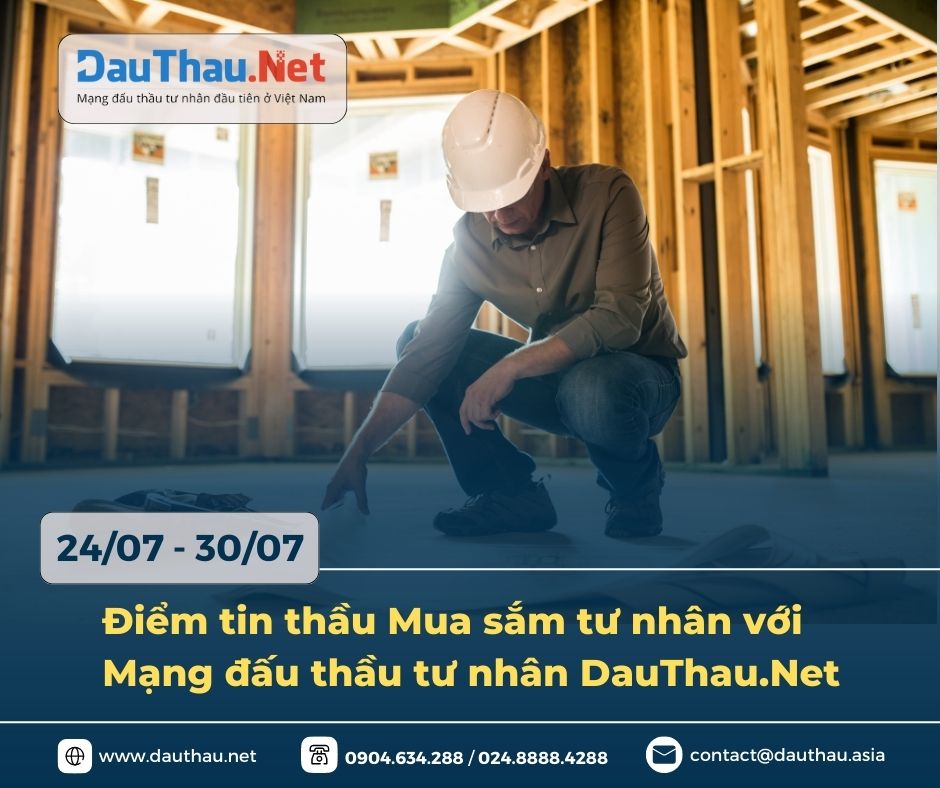 Điểm tin thầu mua sắm tư nhân