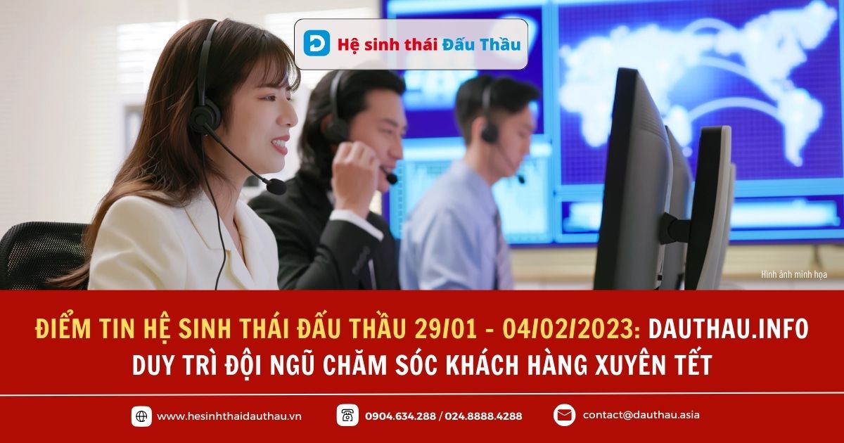 Điểm tin Hệ sinh thái Đấu Thầu
