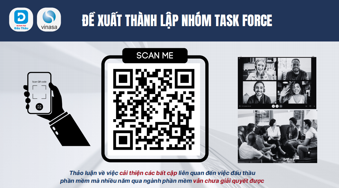 Đề xuất việc thành lập nhóm Task Force với các doanh nghiệp CNTT