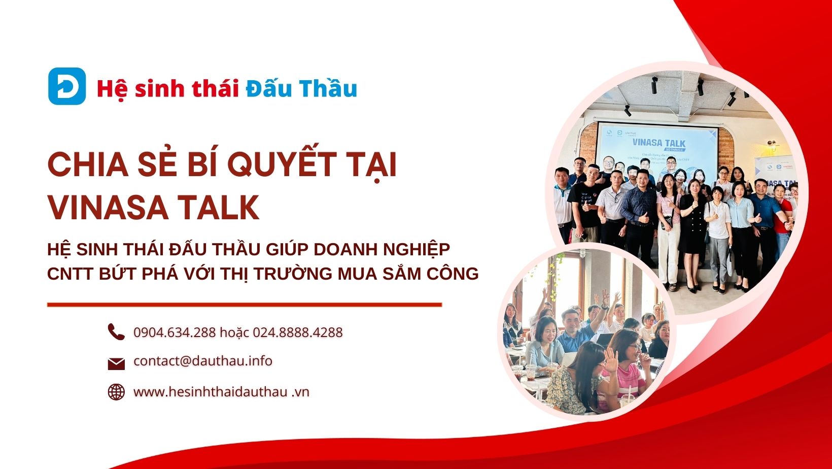 Hệ sinh thái Đấu Thầu chia sẻ bí quyết giúp doanh nghiệp CNTT bứt phá với thị trường mua sắm công