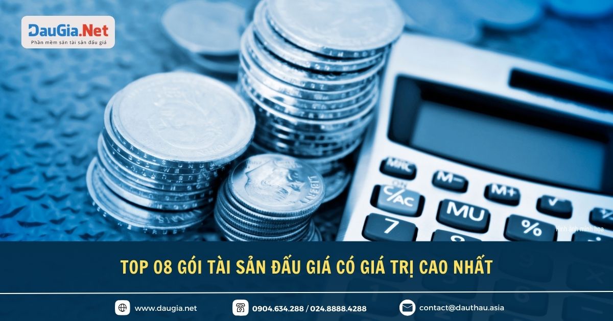 Điểm tin về phần mềm săn tài sản đấu giá DauGia Net