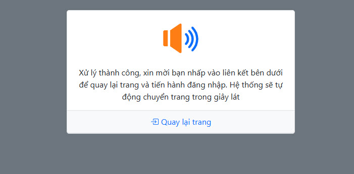 thông báo