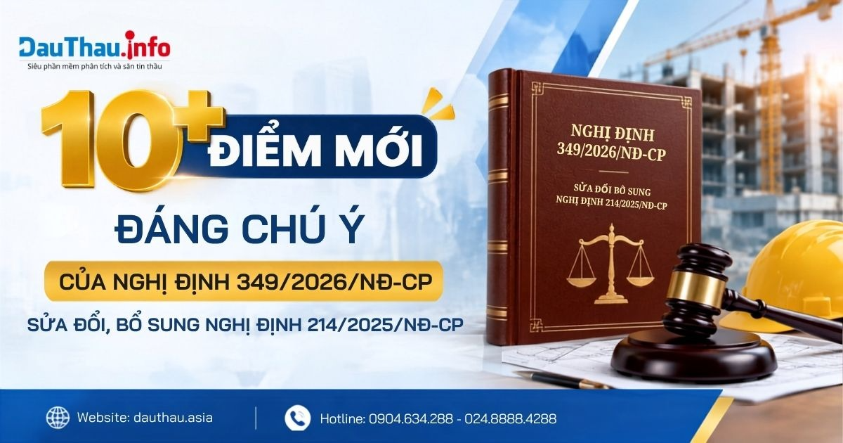 10 điểm mới đáng chú ý của Nghị định 349/2026/NĐ-CP sửa đổi, bổ sung Nghị định 214/2025/NĐ-CP